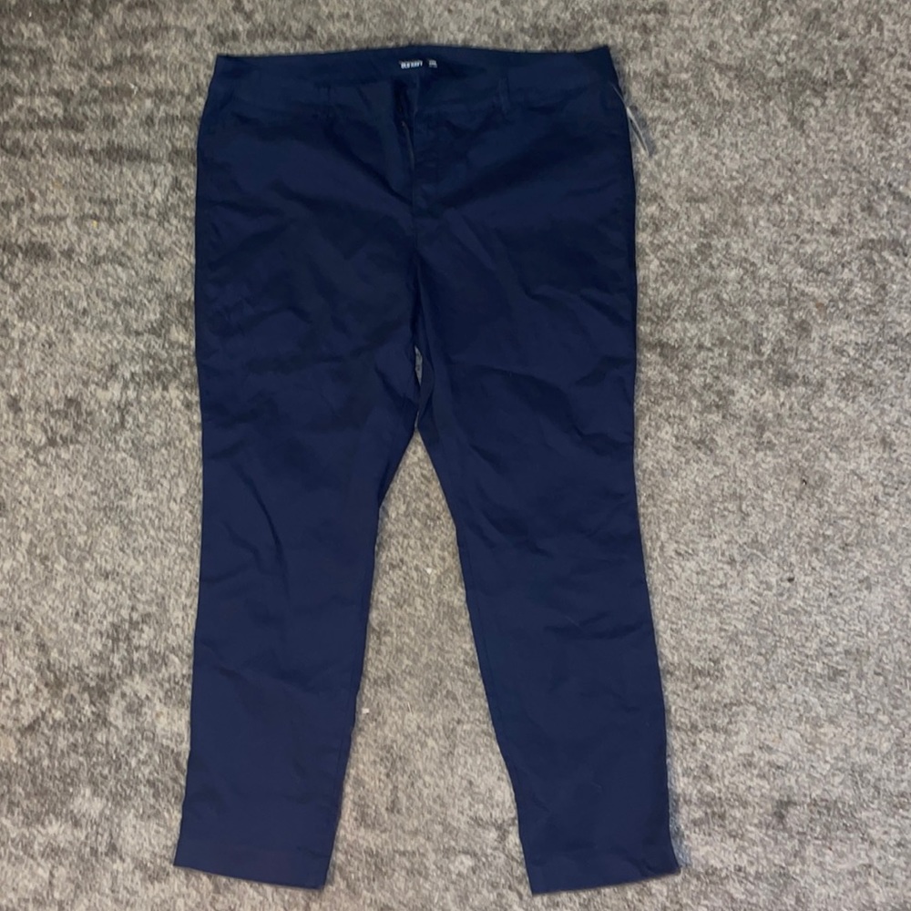 Old Navy pixie pants navy blue size 16